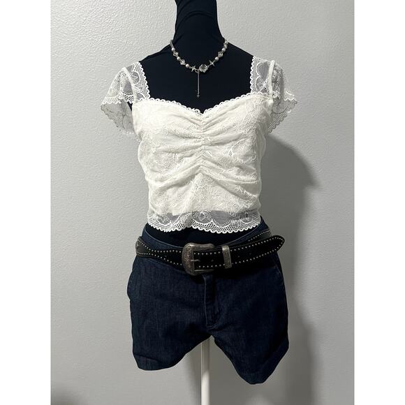 Cider Lace Princess Sleeve Top - Picture 1 of 6